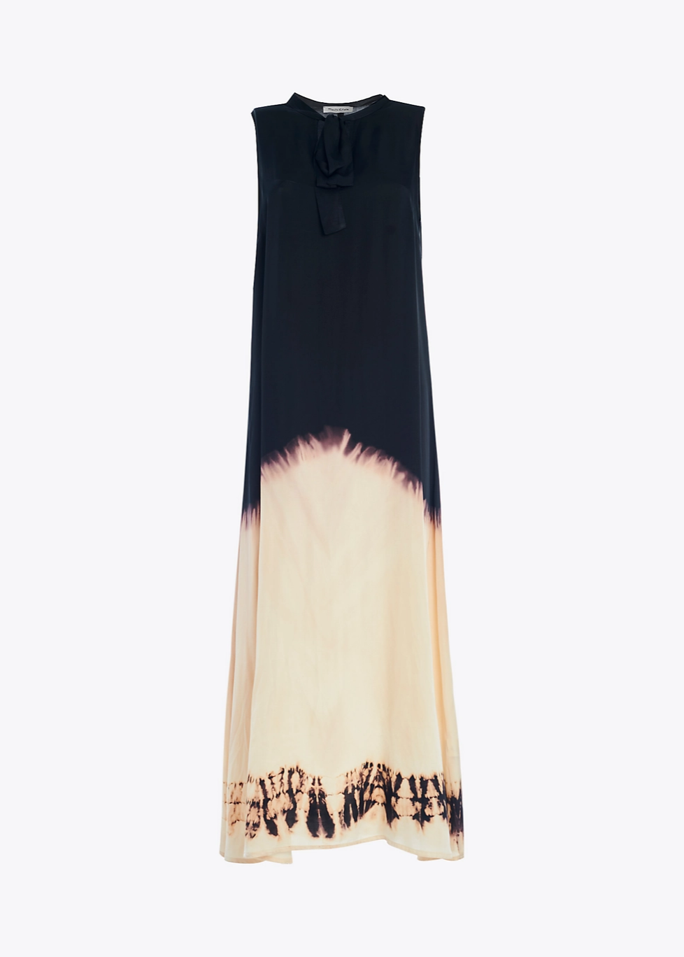 Vestido largo tie-dye