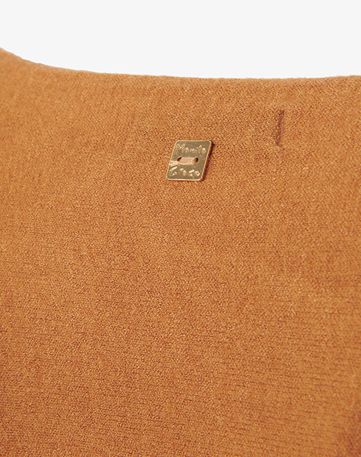 Jersey poncho Moka