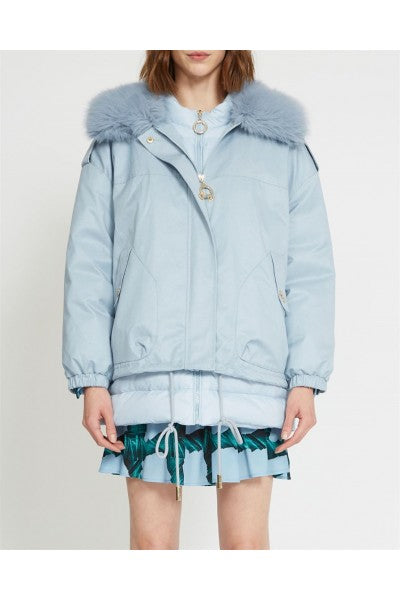 Parka azul