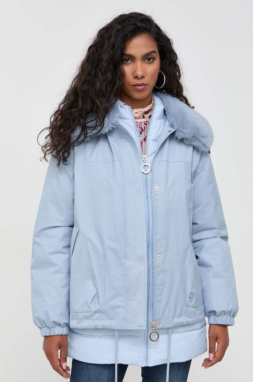 Parka azul