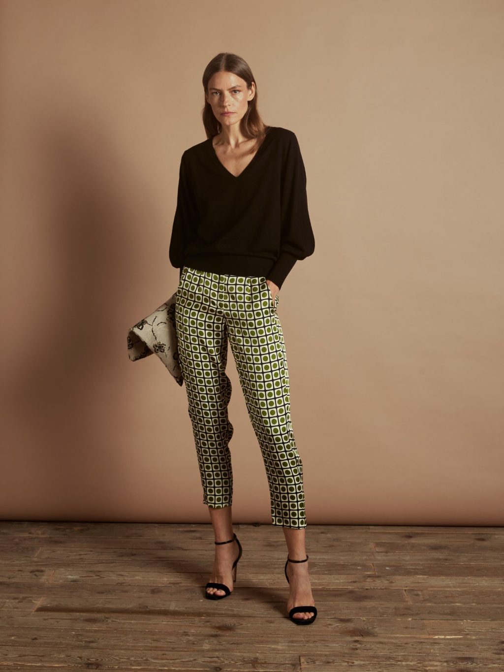 Pantalón lunares verde