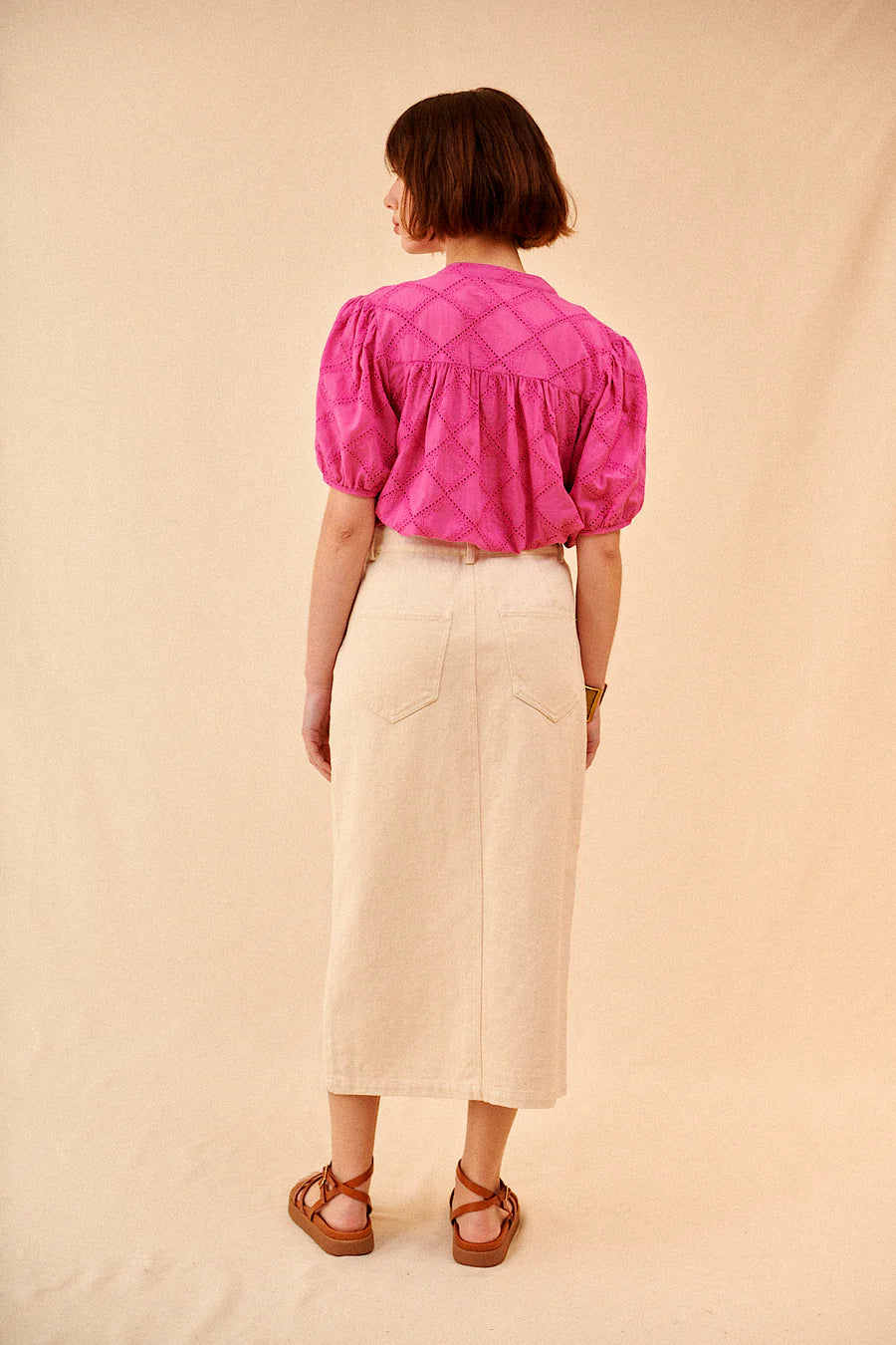 Falda midi Sully