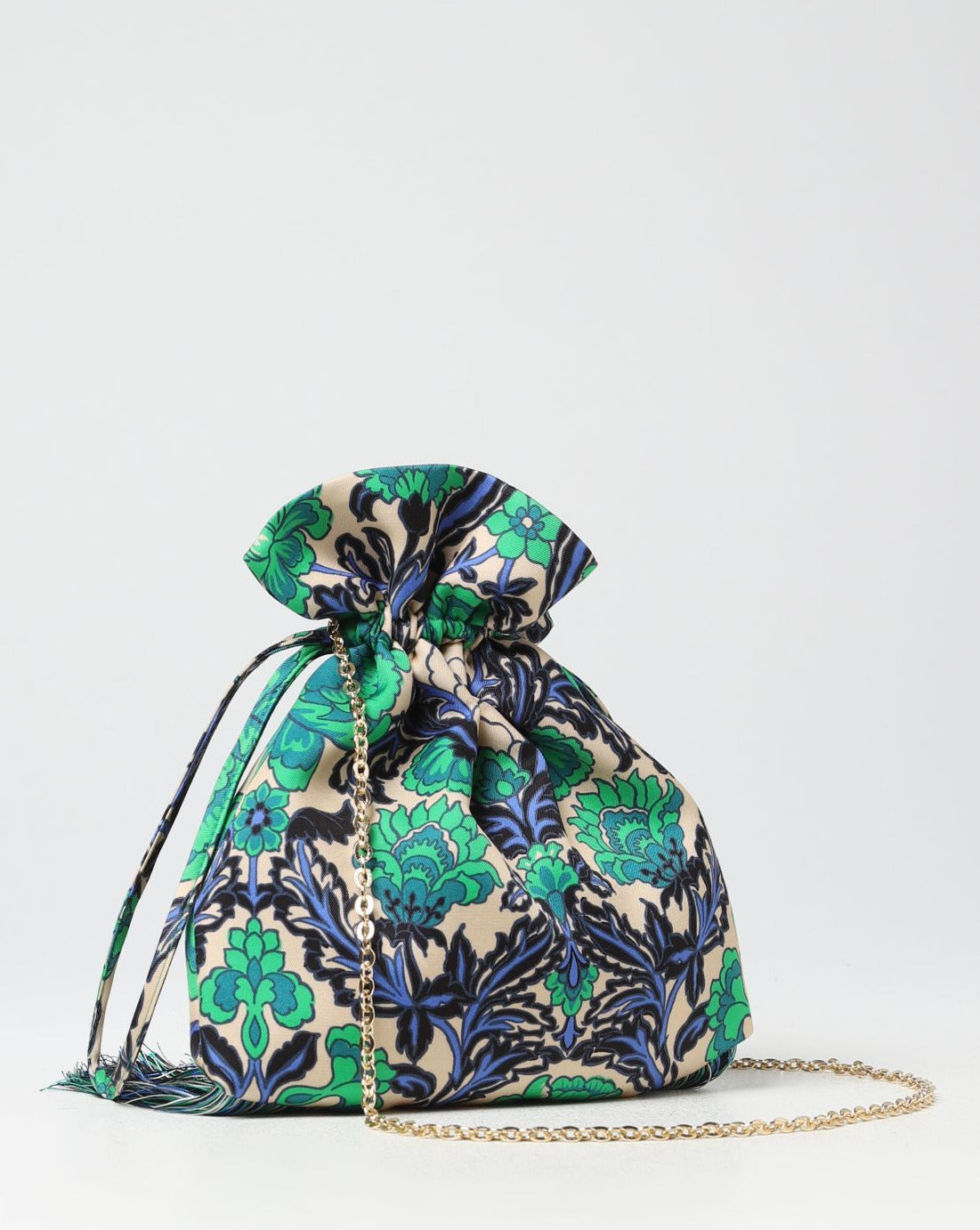 Bolso bombonera flecos