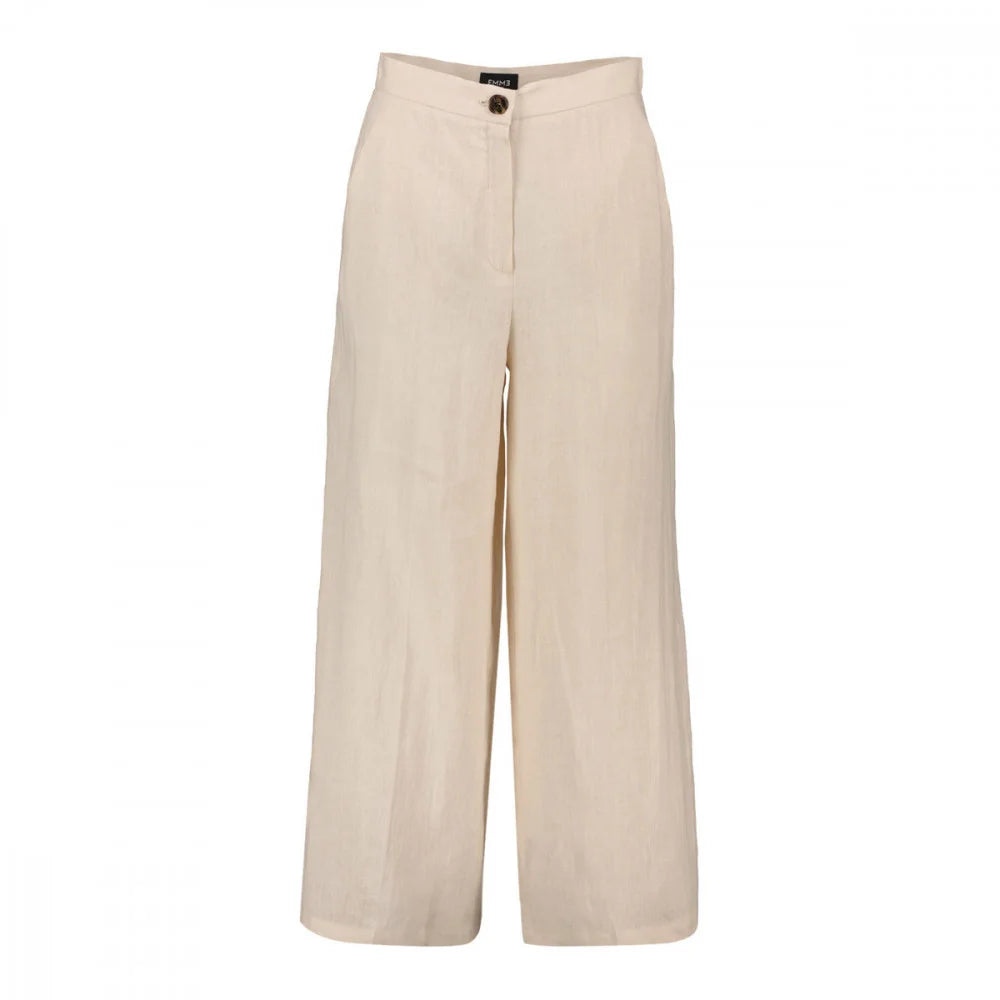 Pantalon lino beige Perpetuawoman
